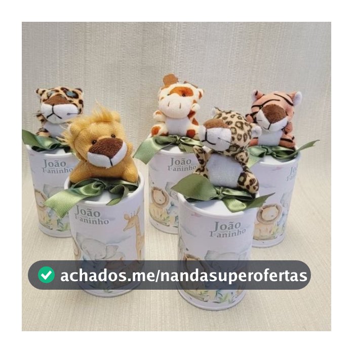 Lembrancinha Maternidade Safari - Lembrancinha Festa Safari - Lembrancinha Aniversario Safari