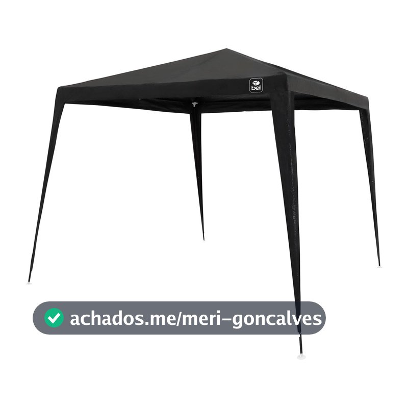Tenda Gazebo 3x3m Polietileno Para Praia e Camping Polietileno - Bel