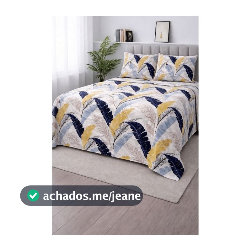 JOGO DE CAMA DE QUEEN & CASAL 400 Fios 3 Peças com Porta Travesseiro – Toque Macio e Elegante