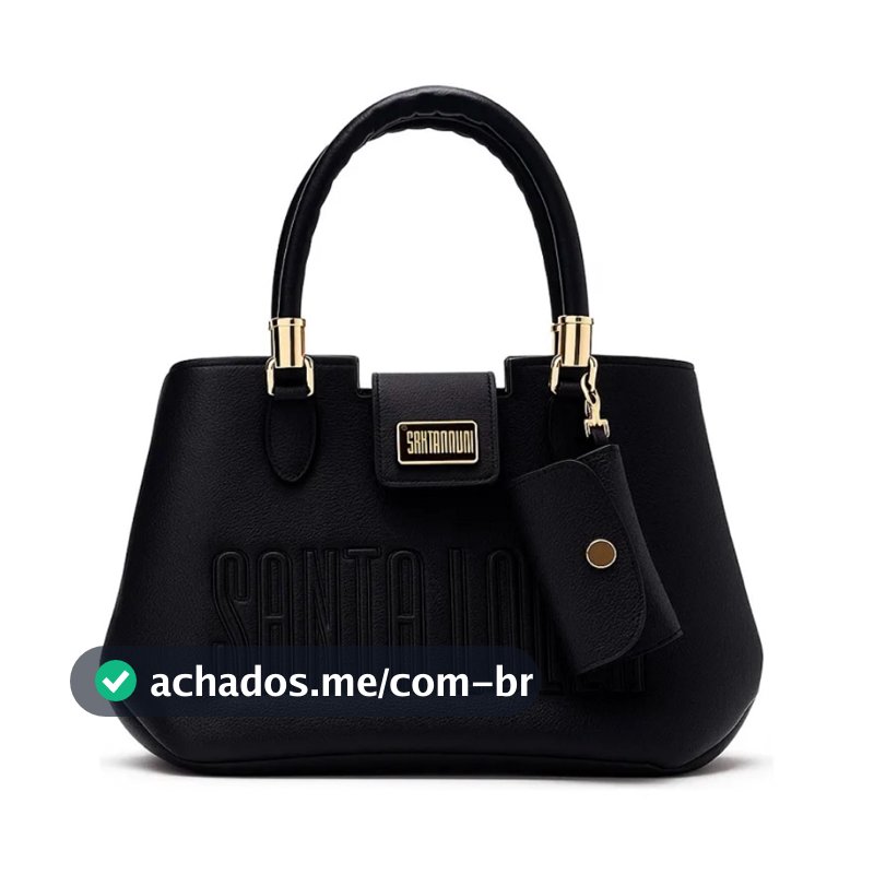 Bolsa Feminina > Bolsa Santa Lolla Grande Ombro Feminina  Sintetica
