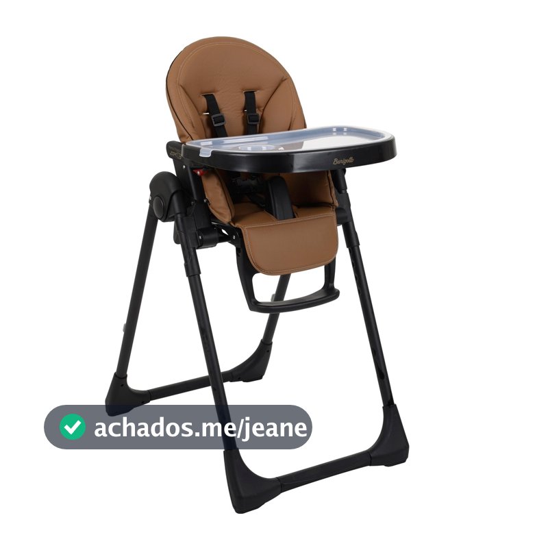 Cadeira de Refeição Bebê Burigotto Prima Pappa Caramelo 0-3