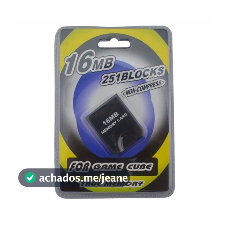 Memory Card  |  GameCube - 16mb