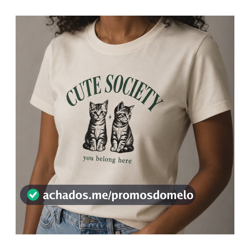 Camiseta CUTE SOCIETY