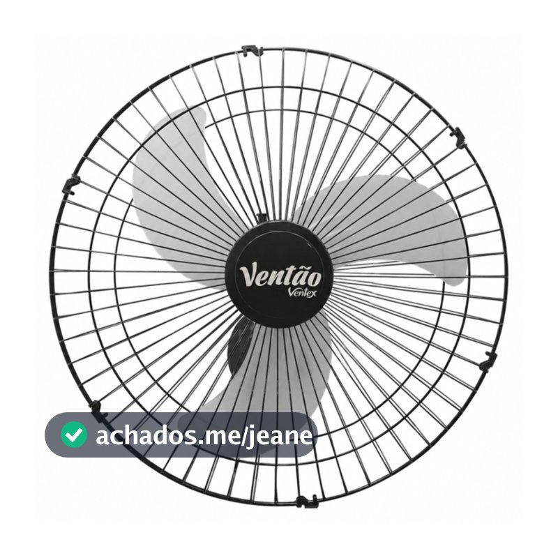 Ventilador de Parede Oscilante 210w 60cm Bivolt Ventex