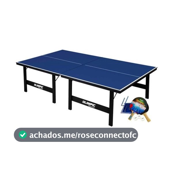 Mesa para Tênis de Mesa Ping Pong com Kit Completo Carrefour