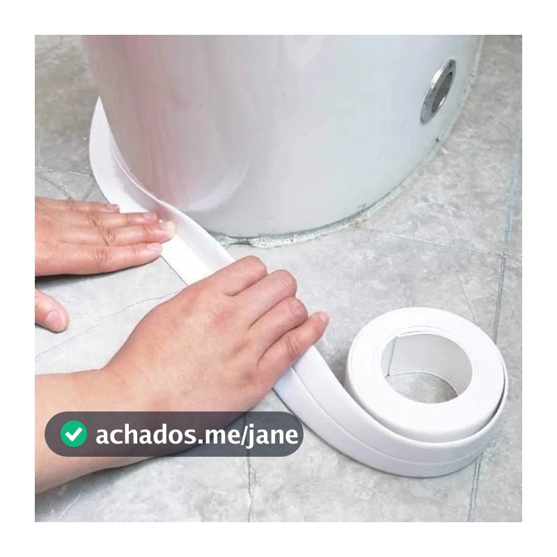 1/2 Fita Selante De Pvc 1M 3M 5M 10M À Prova D 'Água Para Cozinha / Banheiro / Banheira