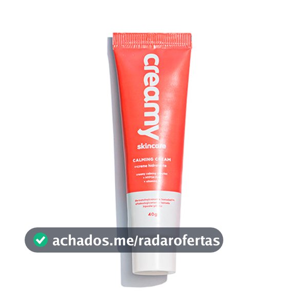 Gel Creme Hidratante Calmante Facial - Calming Cream - Creamy Skincare - 40g