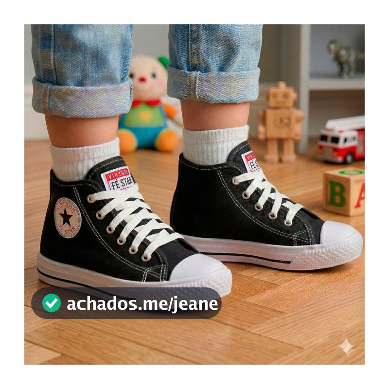 Tênis Botinha Star Infantil Menino e Menina Masculino e Feminino Casual Escolar Qualidade Confort