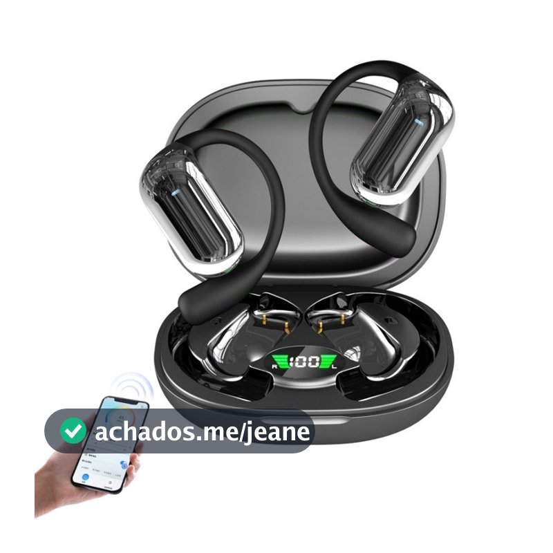 AI Inteligente Tradução Em Tempo Real Fones Com visor digital LED, suporte à tradução idiomas bidirecional AI.
