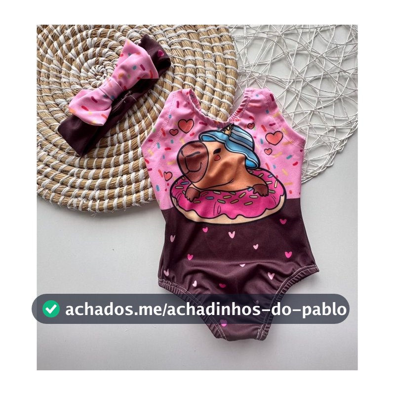 Maiô Infantil Personagem Body Maio Infantil Natação Barbie Tiara Bebê Carnaval Aniversário Minnie Natal Ano novo