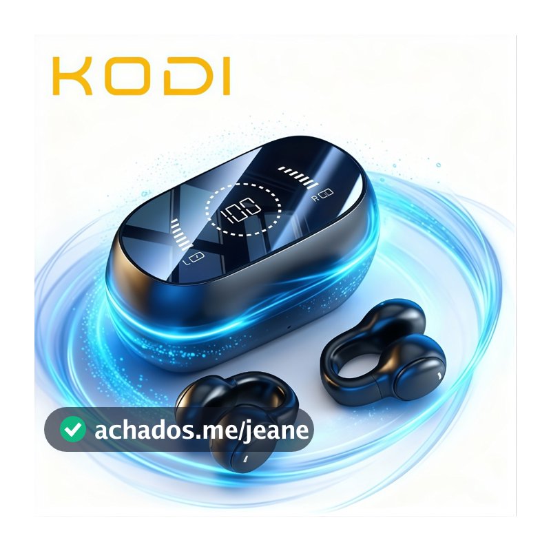 Fones de ouvido sem fio Bluetooth Ear-Hook 5.4 Mini fones de ouvido estéreo para Android Ios -B4