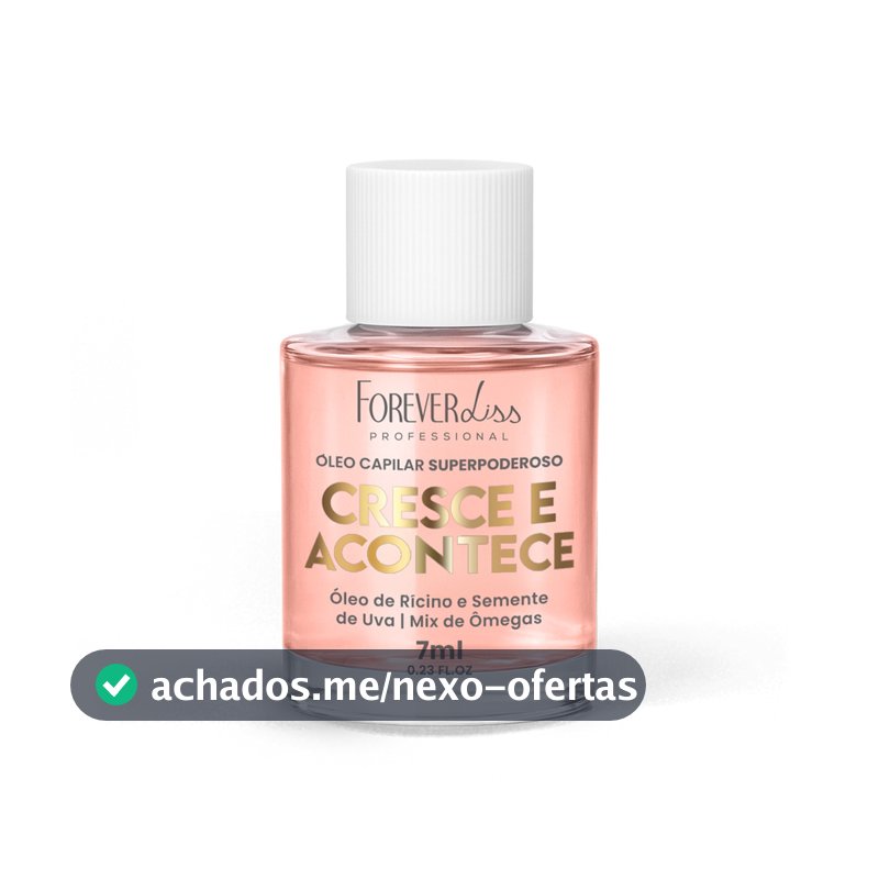 Óleo Capilar Superpoderoso Cresce E Acontece 7Ml
