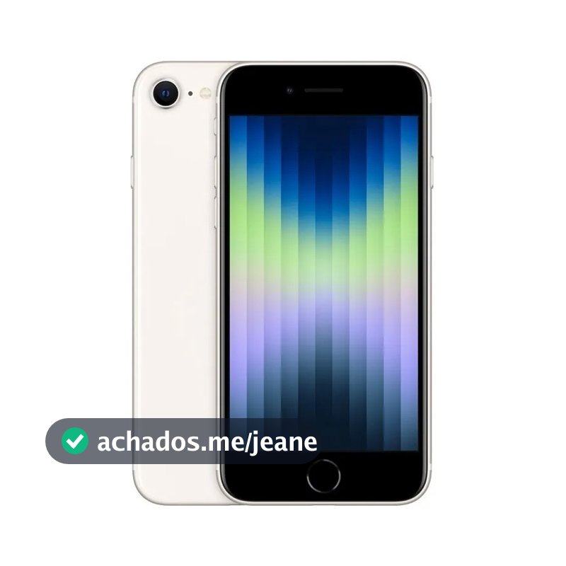 Apple Iphone SE 3a Ger. 128gb 4gb Ram 4.7" Câmera 12Mp + 7Mp