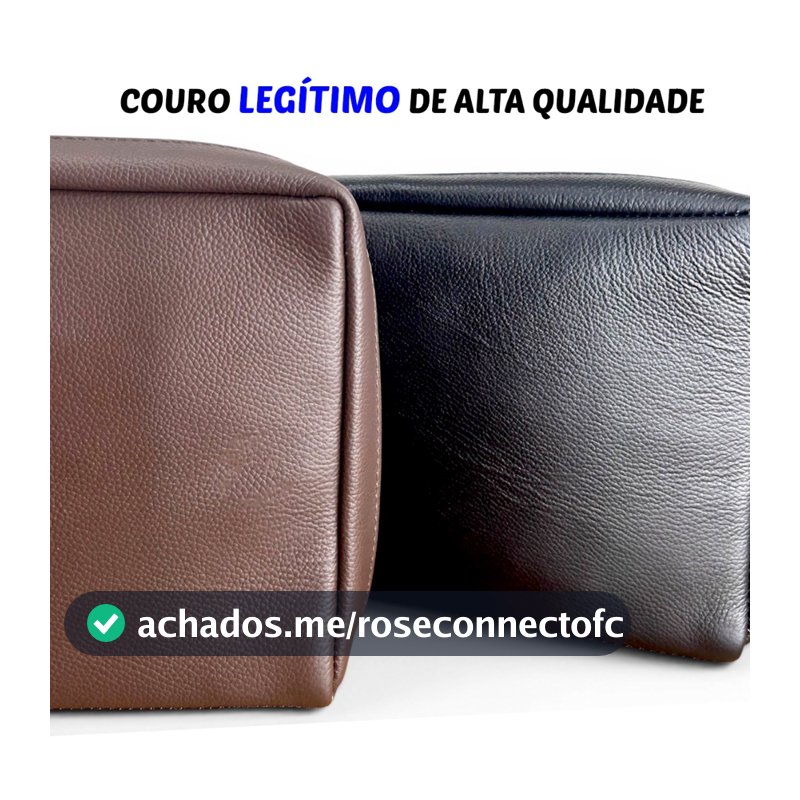 Pasta Ccb Couro Legítimo Para Bíblia e Hinário Pastinha Congregação Cristã - Marrom ou Preta