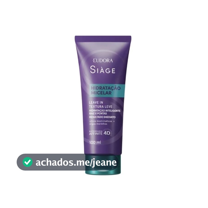 Eudora Siáge Hidratação Micelar Leave-in 100ml