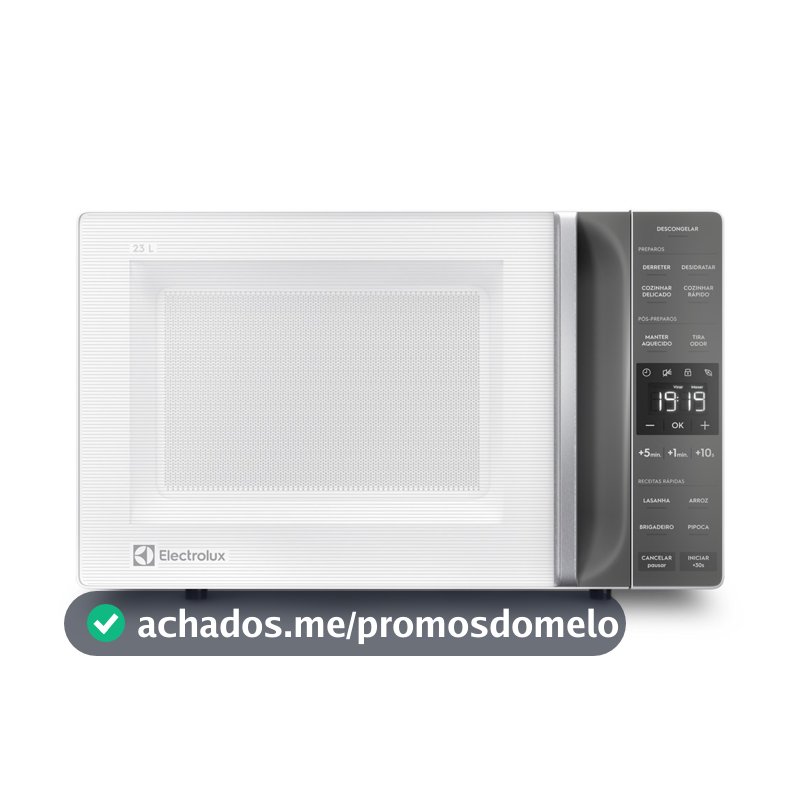 Micro-ondas Electrolux 23L Efficient ME23B Branco