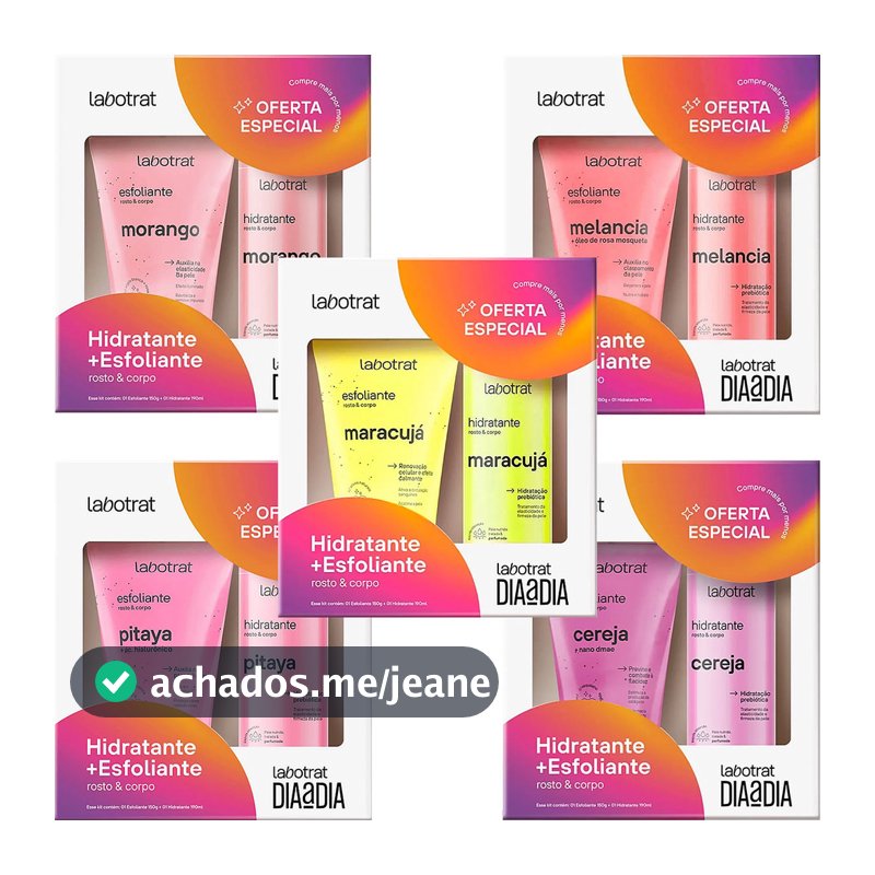Kit Labotrat Esfoliante 150g + Hidratante 190g