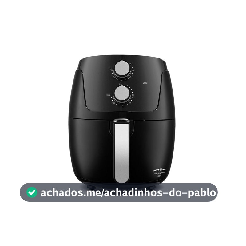 Air Fryer Britânia 4,2L  Antiaderente 1500W BFR37