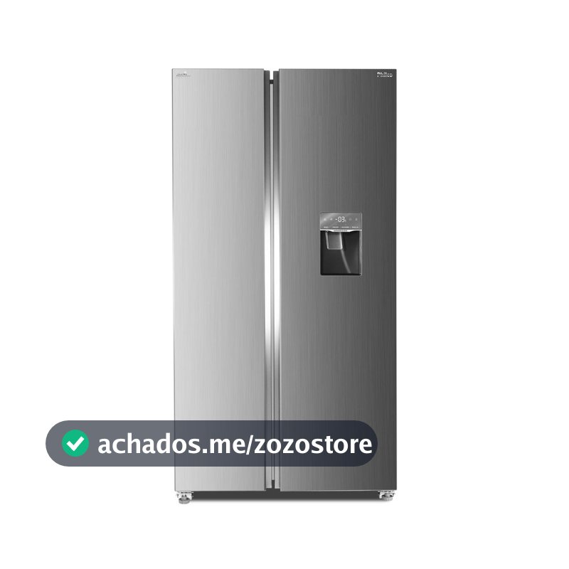 Geladeira Side By Side Philco Eco Inverter Prf535id Frost Free Smart Cooling Inox 434l Inox
