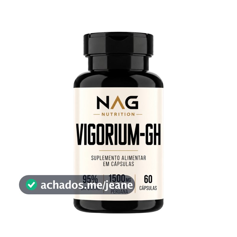 Vigorium GH 60 Cápsulas - Maca Peruana + Saponinas