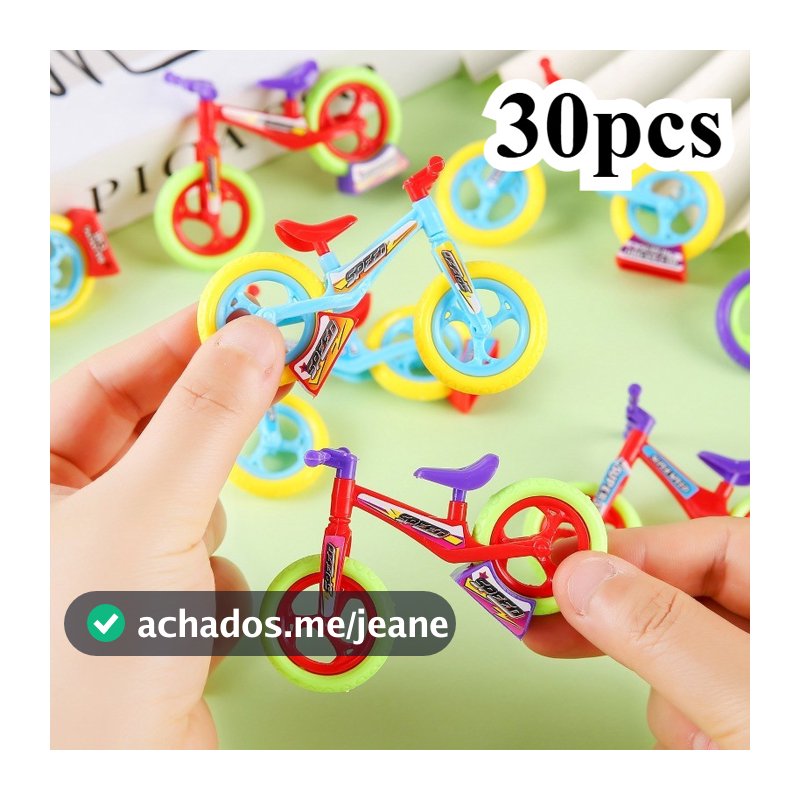 30 Pçs/20/10 DIY Montagem De Bicicleta Quebra-Cabeça Das Crianças Blocos De Construção Inteligência Equilíbrio Brinquedo