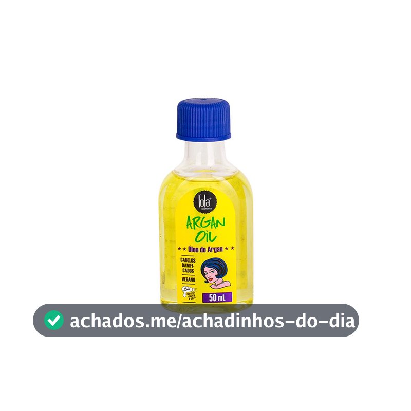 Lola Cosmetics Argan Oil Óleo Capilar 50ml