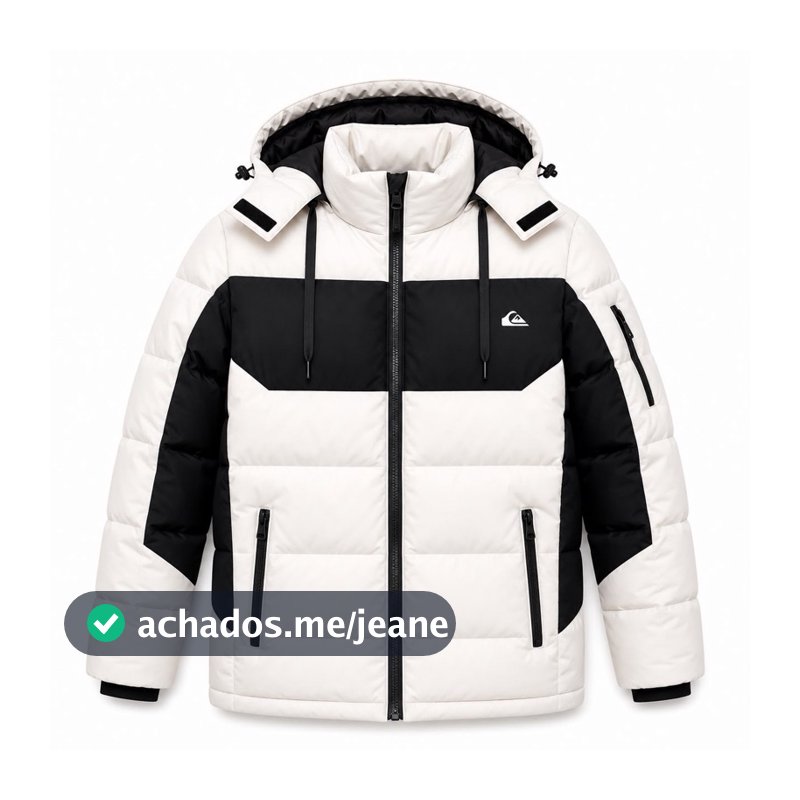 Jaqueta Bobojaco Masculina Puffer Impermeável Corta Vento Forrada Peluciada Capuz Removível Premium Inverno