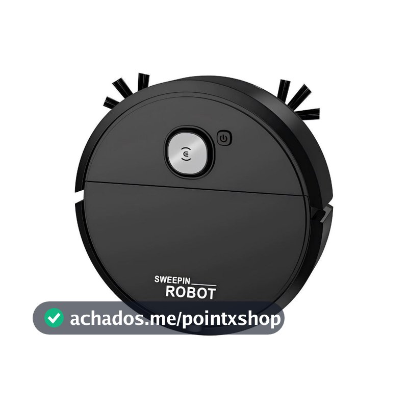 Robô Varredora/Aspirador De Pó Automática 3 Em 1 Limpeza Doméstica Robótico Inteligente JH