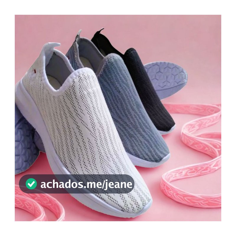 Tenis Meia Calce Facil Confortavel Leve Dia Dia Caminhada Academia