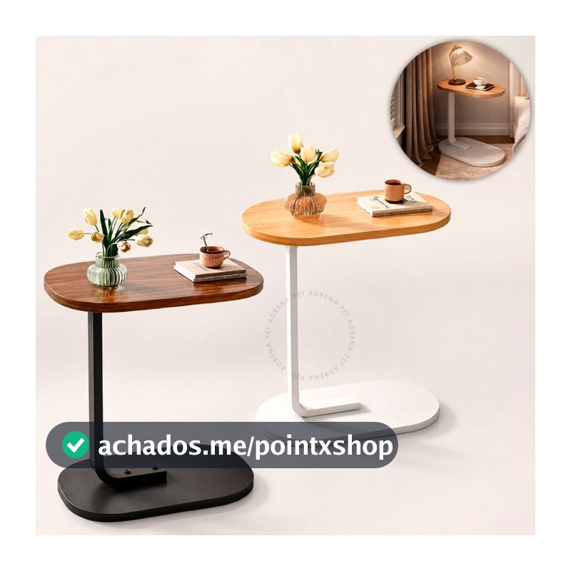 Mesa De Apoio Lateral sofá moderna mdf resistente Sofá Cama Notebook Portátil