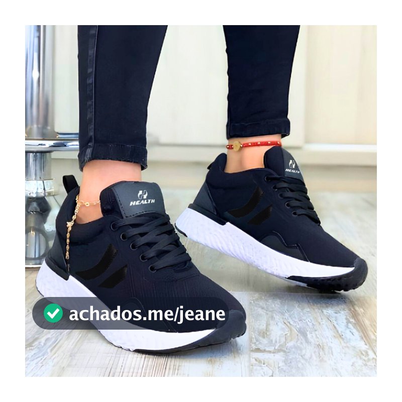 Tênis Feminino Esportivo Academia Casual Leve e Confortável Dia a Dia Corrida Caminhada