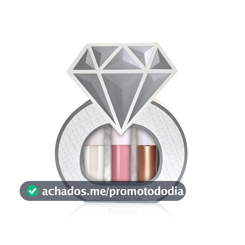 Kit Bride Franciny Gloss Iluminador E Blush Casamento Prata