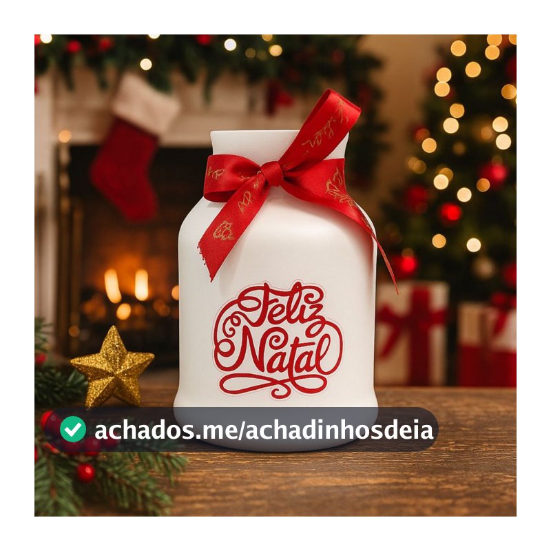 Leiteira Decorativa Porta Talher Cozinha Enfeite Natal