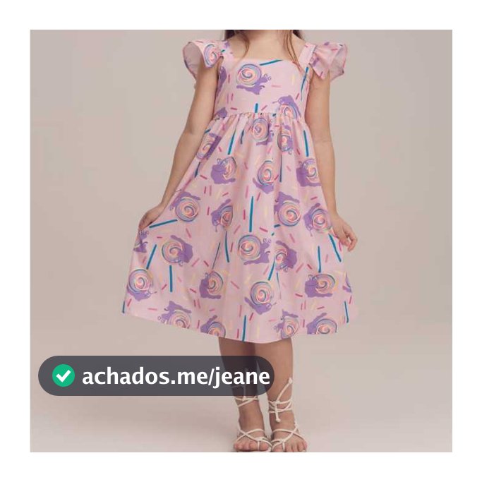 Vestido Infantil Menina em Microfibra - Elegante, confortável
