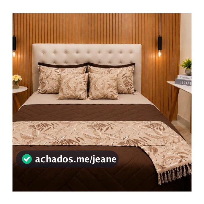 Kit Cobre Leito Casal Queen King Super King 6 Peças Supremo Franja Sem Enchimentos