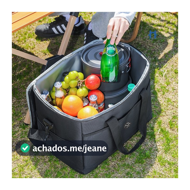 Bolsa Térmica Super Grande 25 Litros para Alimentos Quente ou Frio com Isolamento Térmico e Alça