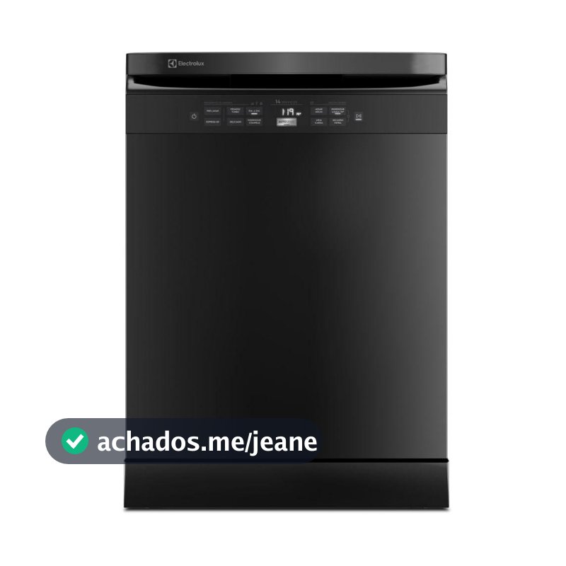 Lava-Louças Electrolux 14 Serviços Preta Experience com Função Higienizar Compras (LL14P)