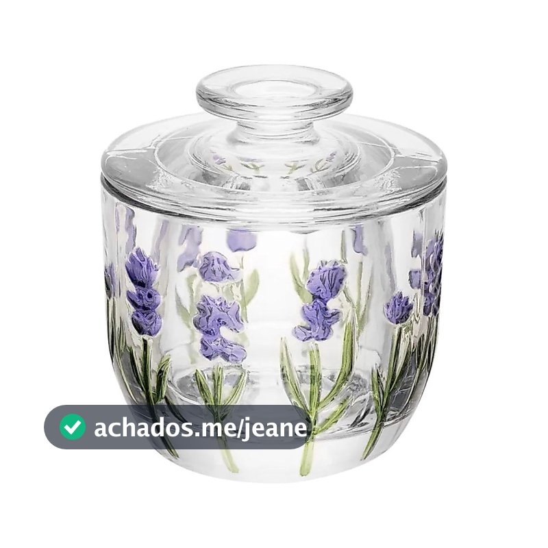 MANTEGUEIRA FRANCESA LAVANDA HAND PAINTING CRISTAL