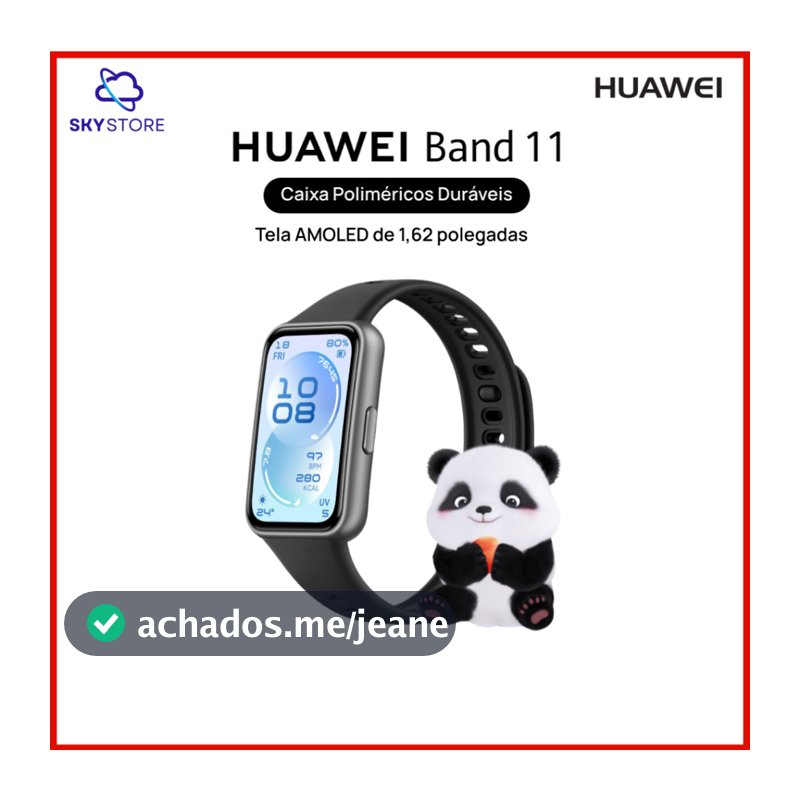 HUAWEI Band 11, Smartwatch, Relógio Digital, Monitoramento aprimorado do sono, bem-estar emocional