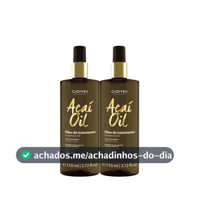 Kit Cadiveu Professional Açaí Oil 110 Extra (2 unidades)