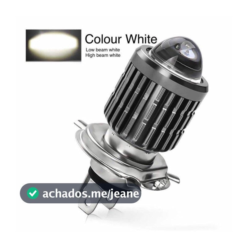 Bholam LED H4 Laser Alto/Baixo H4 Laser LED para motocicleta e carro, soquete universal H4, lâmpada de LED para