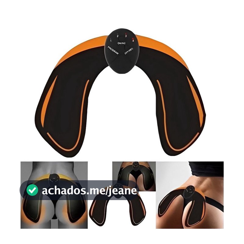 Tonificador Bumbum Estimulador Muscular Gluteos Levanta e Cresce Bumbum Eletrico