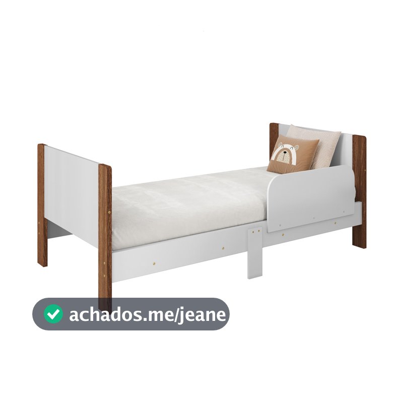 Cama Infantil Ondas Berço Estilo Montessori Luxo Baixa Proteção Lateral Quarto Criança Menino Menina