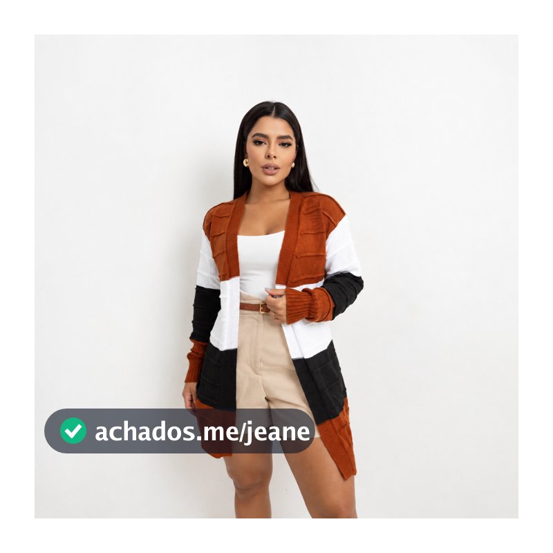 Cardigan Tricot Inverno Moda Feminina Blusa Tricot | Casaco Trico Inverno Max Cardigan Lover