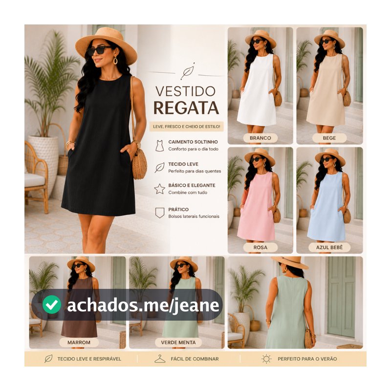 Novo Vestido Marrante Bolso Ziper Alta Costura Blogueira Tendencia