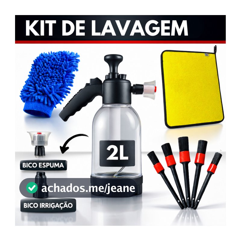 Acessorios Lavagem Automotiva Pinceis e Variados para Limpeza De Carro Moto Detalhamento Automotivo