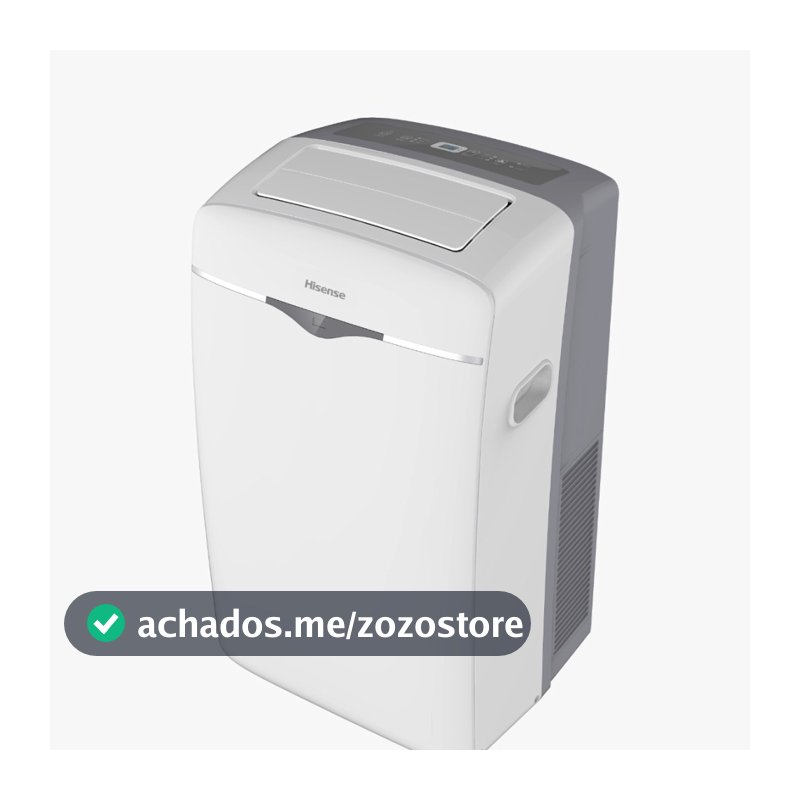 Ar-Condicionado Portátil Wi-Fi 12.000 btus Frio AP-12CWBRNPS01 Hisense 127V