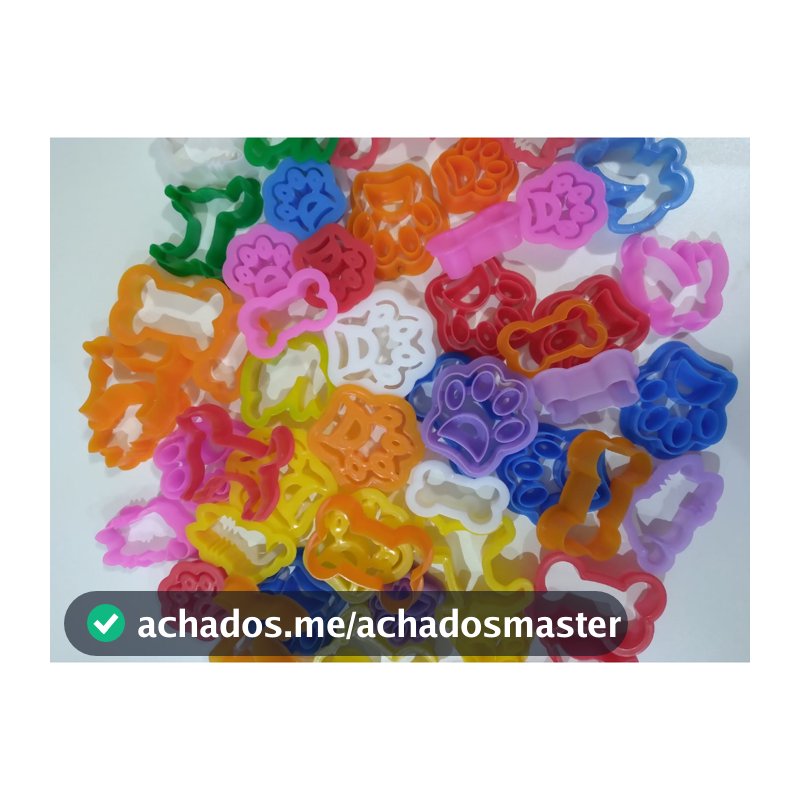 CORTADORES DE MASSINHA PET COM 30 PEÇAS