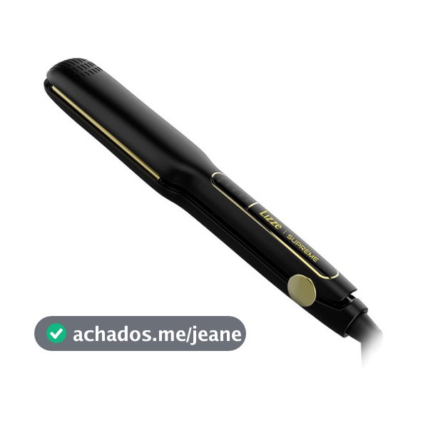 Chapinha De Cabelo Lizze Profissional 485 Supreme Preta