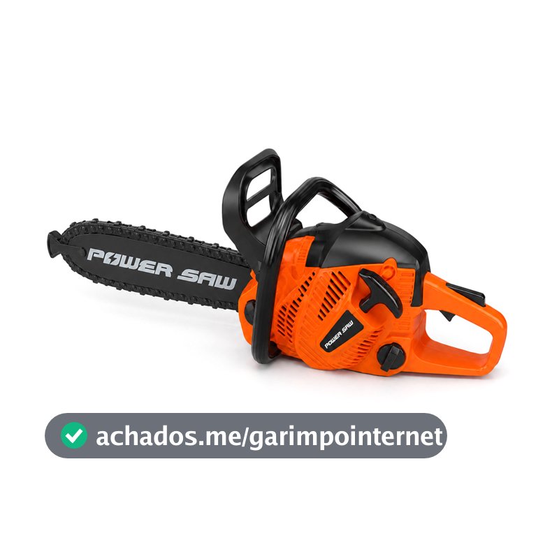 Brinquedo Motosserra Elétrica Infantil Com Som Corrente Giratória Realista - DDG Toys